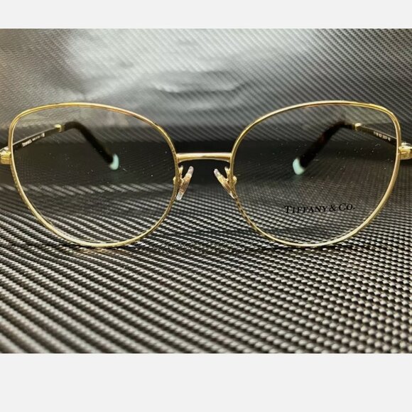 TIFFANY & co. Pale Gold Round Women\'s 51 mm Eyeglasses main image 5